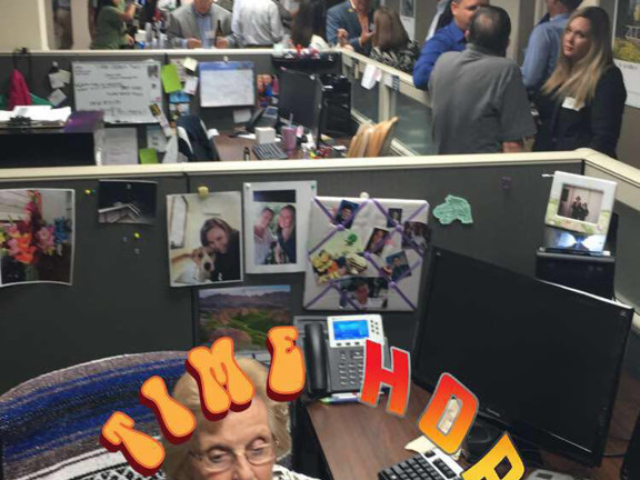 Yep, we even had a Snapchat geofilter