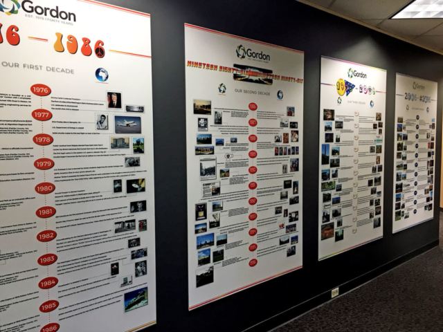 Timehop with GORDON - a look at our past 40 years!